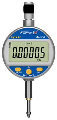 Fowler Sylvac - Mark VI Digital Indicators - .0005" & .00005" Models - w/ Output 
