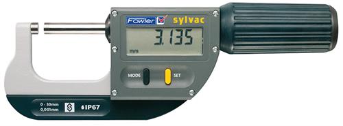 Fowler - Rapid-Mic Digital Micrometer 0 - 1.18"/33mm Range - (IP67) - BLUETOOTH - 54-815-130-0