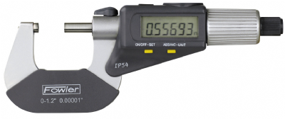 Fowler - QuadraMic Electronic Micrometers - (IP54) - for Right or Left Handed Use