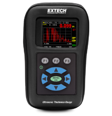 EXTECH - Digital Ultrasonic Thickness Gage / Datalogger w/ Color Waveform - TKG250