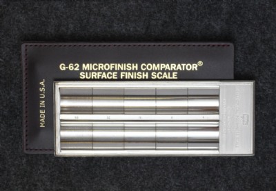 GAR - (G-62) Cylindrical Ground - Microfinish Comparator - 4 - 63 µin 
