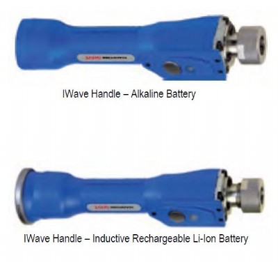 Marposs - IWave is an interface handle featuring Bluetooth® transmission technology, which allows mechanical gauges to be inter-faced wireless to various electronic displays.
