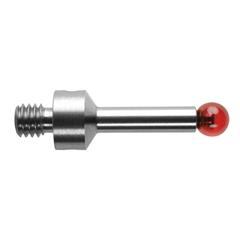 Renishaw - M4 - Ø3mm Ruby Ball - Stainless Steel Stem - L 18.5mm - EWL 13mm - A-5000-7549