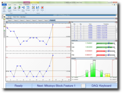 Mitutoyo - MeasurLink® V9 - Real-Time SPC Software