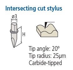Mitutoyo - Intersecting Cut Contracer Styli 