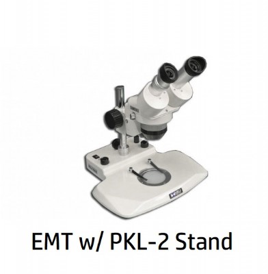 MEIJI - EMT-1 Stereo Microscope with 1X & 2X Turret Objective 