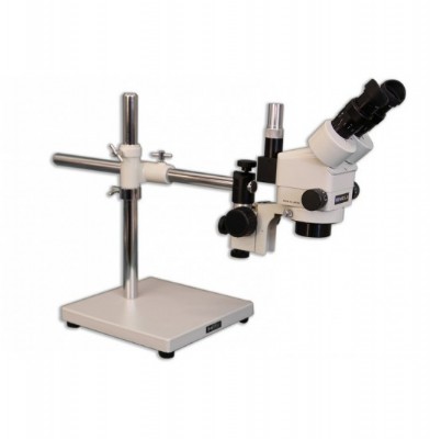Meiji - EMZ-13TR Trinocular Stereo Microscope - w/ MA502 Lens, S-4200 Boom Stand 