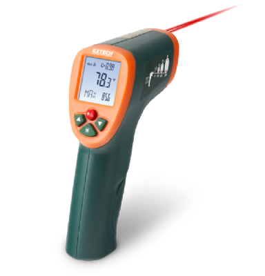 EXTECH - IR Thermometer w/ Color Alret - IR270
