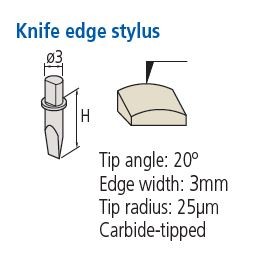 Mitutoyo - Knife Edge Contracer Styli 
