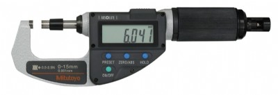 Mitutoyo - Low Adjustable Force Digital Micrometers - (0.5-2.5N Force)