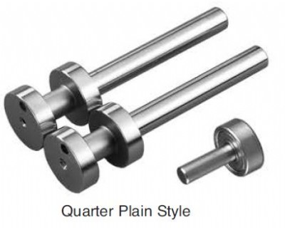 Universal Punch - Quarter Plain Roller Set - for Models -10, -20, -40
