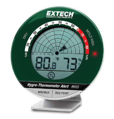 EXTECH - Desktop Hydro-Thermometer Alert - RH35