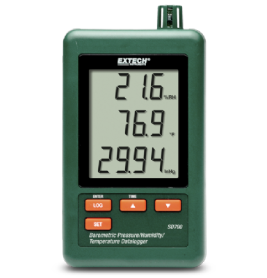 EXTECH - Humidity, Temperature, & Barometric Pressure Datalogger - SD700